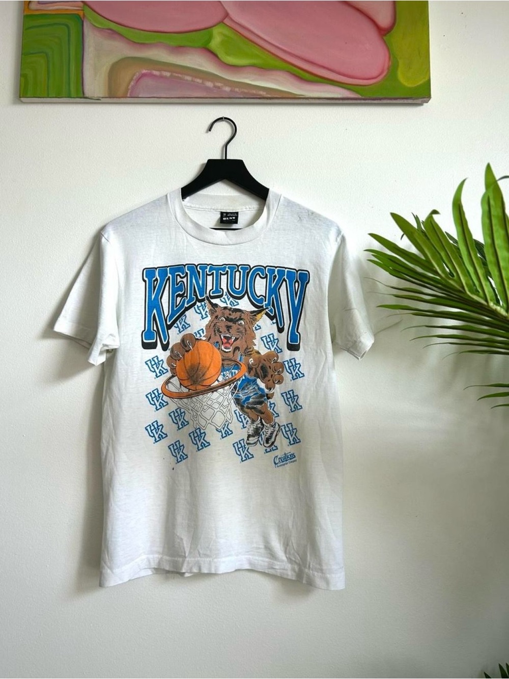 Vintage 90s Kentucky Wildcats Basketball Tee